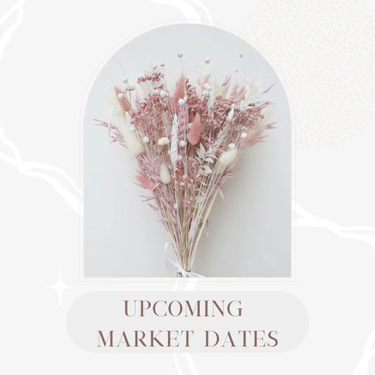 Upcoming Market Dates! - Bloom Natural Wellness