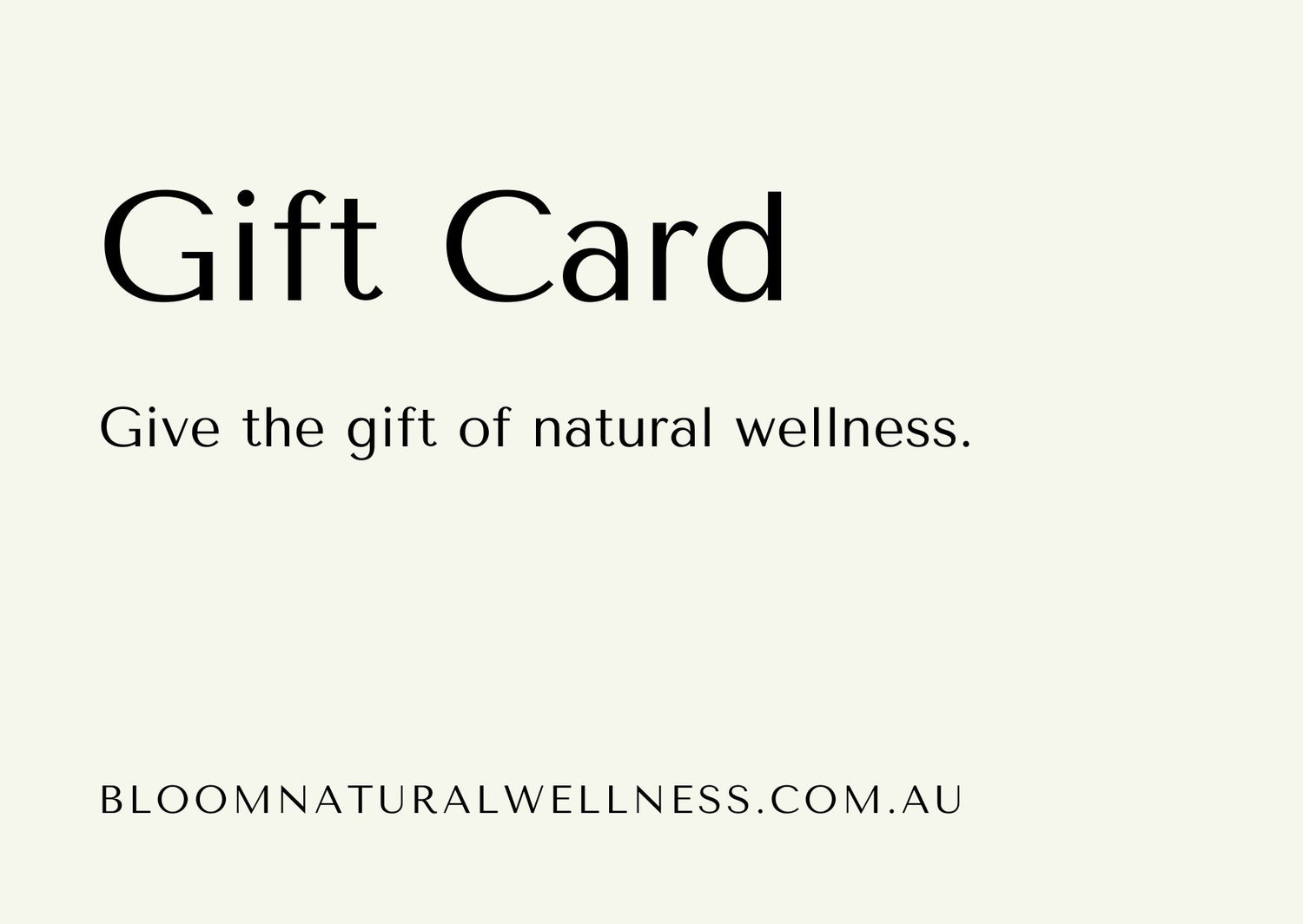 Gift Cards