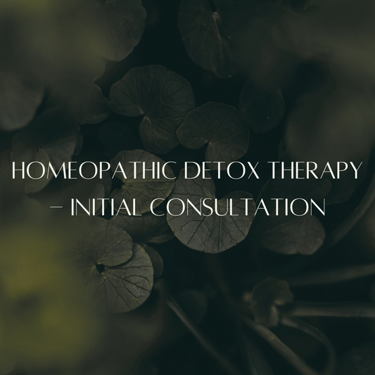 Homeopathic Detox Therapy Initial Consultation