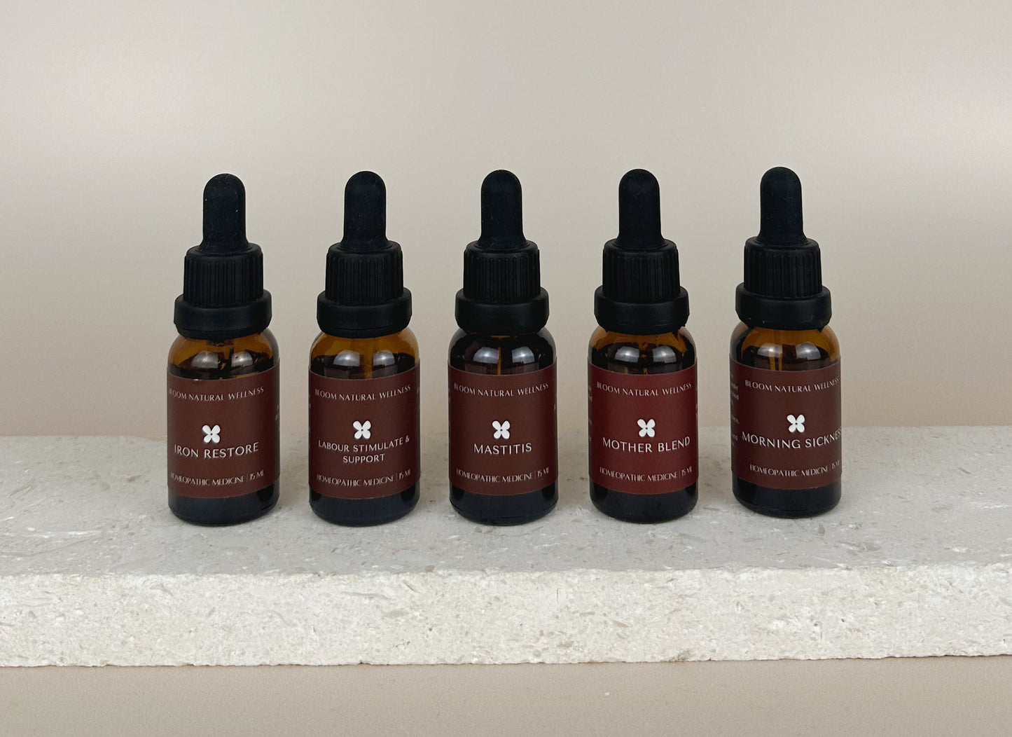 Homeopathic Mother & Baby kit - Pregnancy, birth & postpartum - Custom 5 or 10 remedies