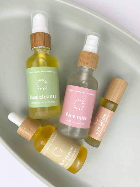 Organic skincare bundle