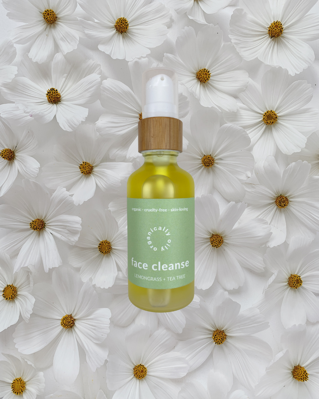 Organic face cleanse Organically oily