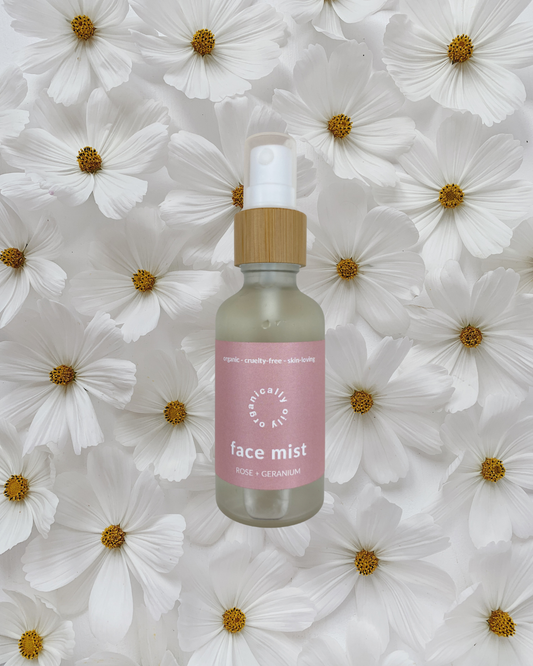 Organic face mist Organically oily