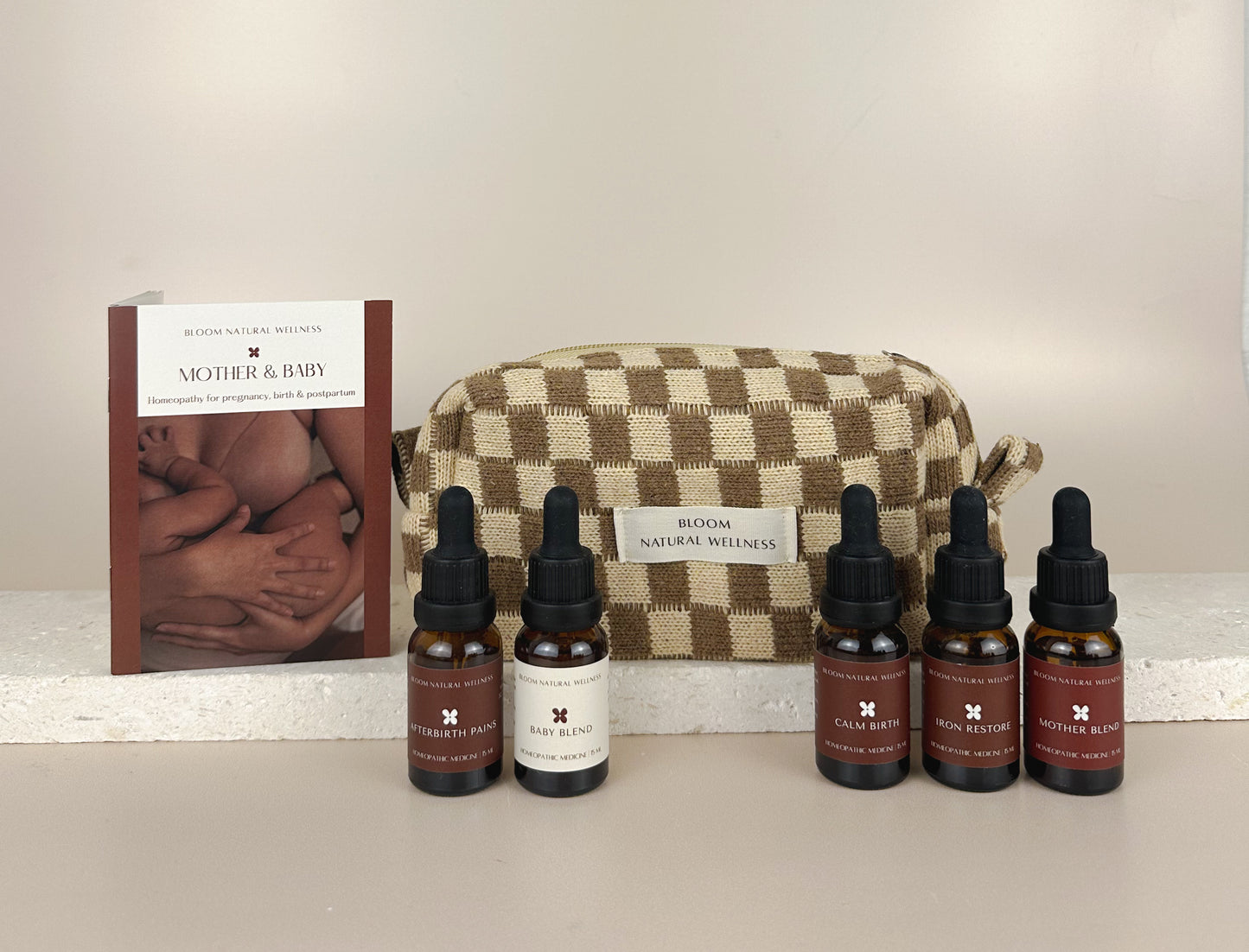 Homeopathic Mother & Baby kit - Pregnancy, birth & postpartum - Custom 5 or 10 remedies