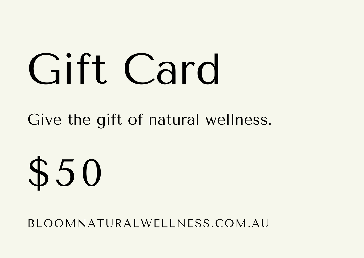 Gift Card