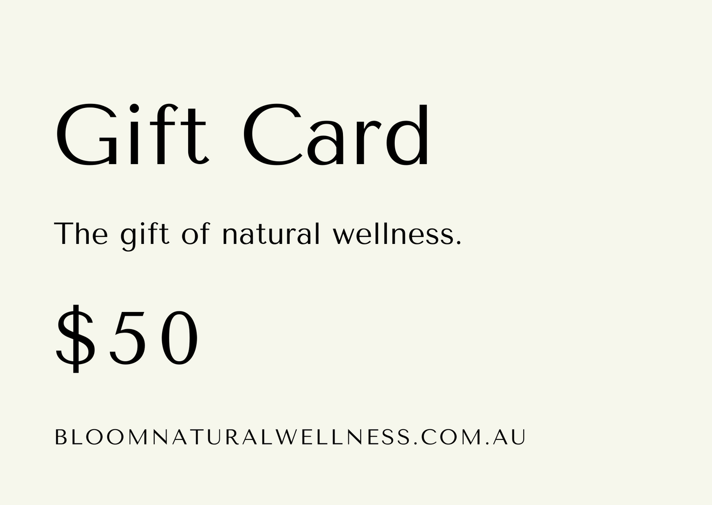 Gift Card