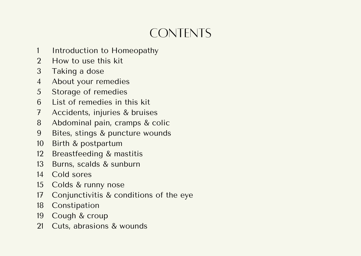 Reference booklet - hard copy to suit First Aid Kit