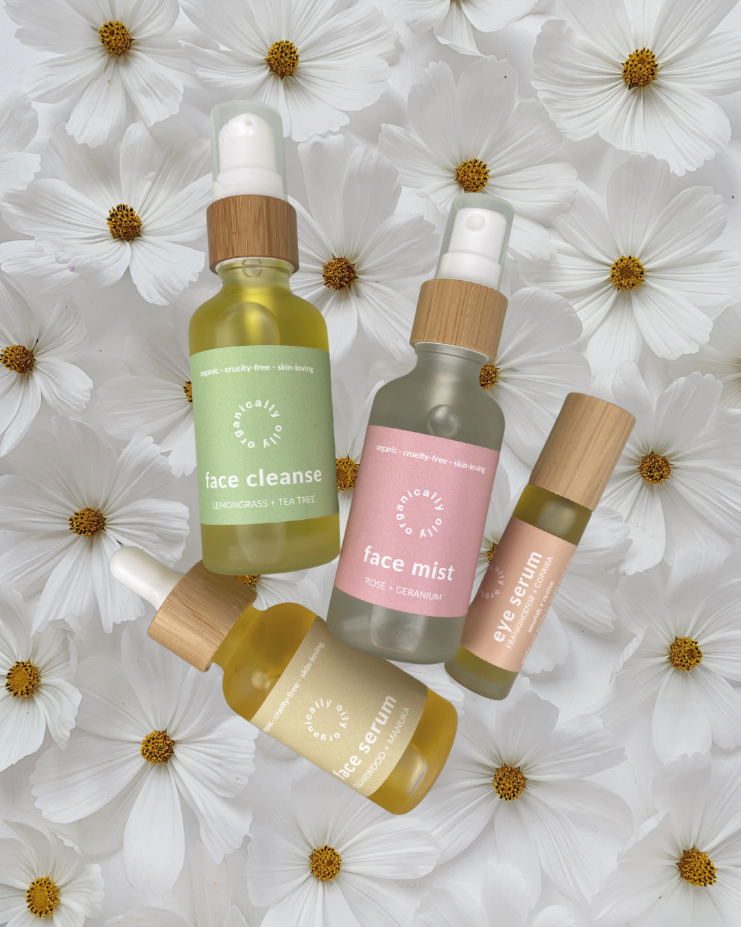 Organic Skincare Bundle Organically oily