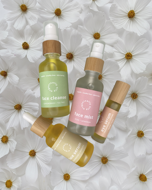 Organic Skincare Bundle Organically oily